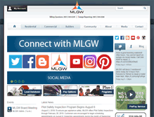 Tablet Screenshot of mlgw.com